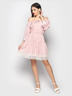 Платье розовое | 5697301