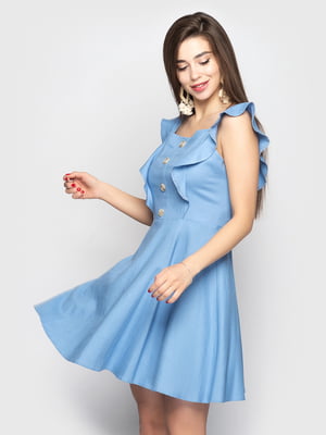 Платье голубое | 5697544