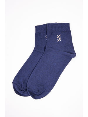 Шкарпетки сині з малюнком | 5703849