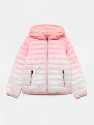 Куртка бело-розовая | 5695301