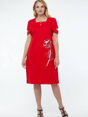 Платье красное | 5711131