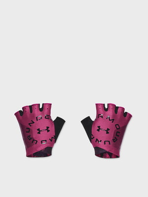 Перчатки черно-розовые | 5719827