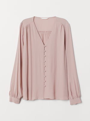 Блуза-сорочка рожевого кольору | 5722076