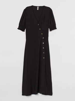Платье-рубашка черное | 5722163