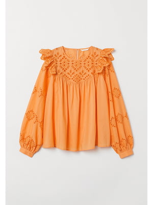 Блуза морквяного кольору | 5728428