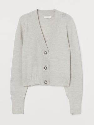 Пуловер светло-серый | 5742902