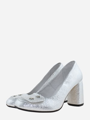Туфлі сріблястого кольору | 5743204