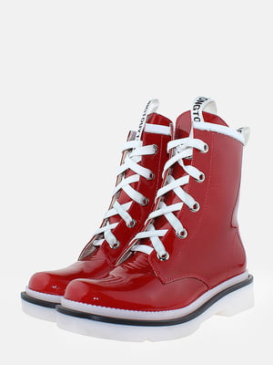 Ботинки красного цвета | 5735617