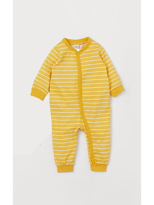 Человечек пижамный желтый в полоску | 5756153