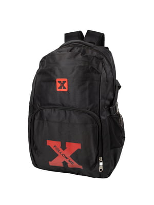 Рюкзак чорний з логотипом | 5746832