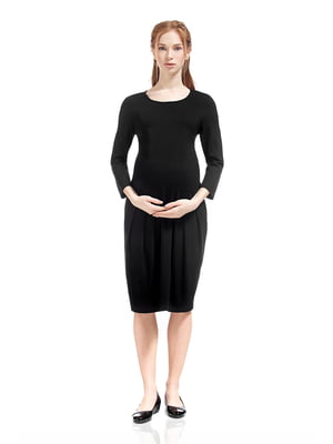 Платье для беременных черное | 5770508