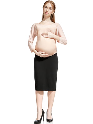 Спідниця для вагітних чорна  | 5770530