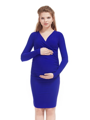 Платье для беременных синее | 5770548
