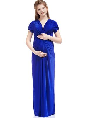 Сукня для вагітних синя | 5770560