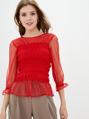Блуза красная | 5772104