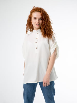 Блуза молочного кольору | 5776836