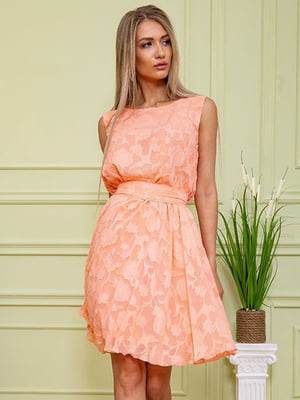 Платье персикового цвета | 5783961