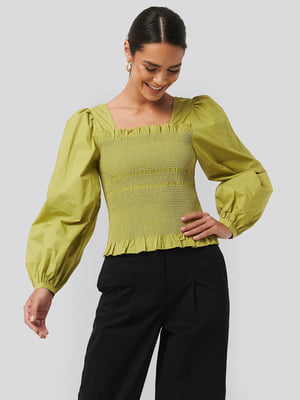 Блуза лимонного кольору | 5788246