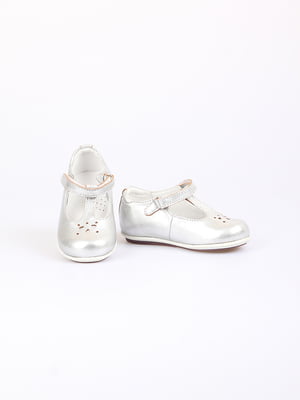 Туфлі сріблястого кольору | 5789554