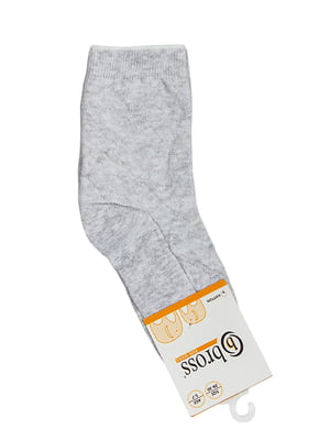 Шкарпетки сірі в ромби | 5790255