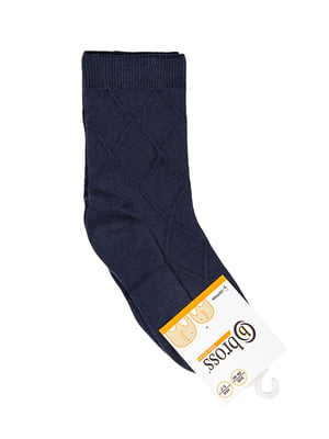 Шкарпетки сині в ромби | 5790256