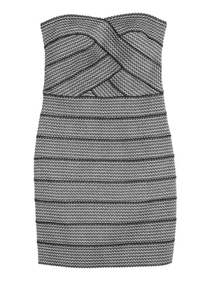Сукня сріблястого кольору з візерунком | 5799285