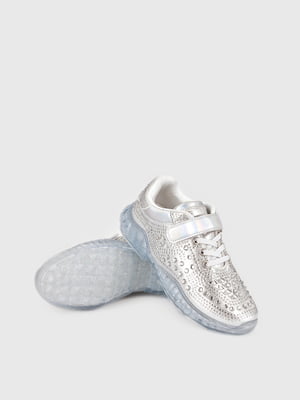 Кросівки сріблястого кольору | 5795765