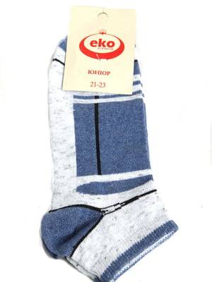 Шкарпетки сині в смужку | 5791945