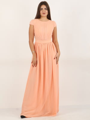Платье персикового цвета | 5796392