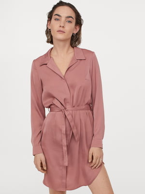 Сукня-сорочка рожева | 5801262