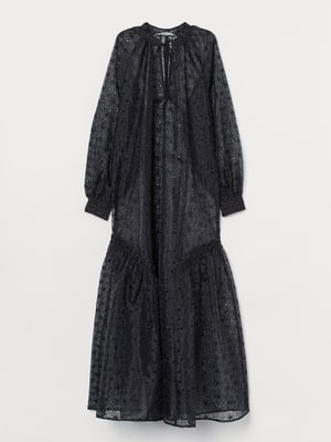 Платье черное с вышивкой | 5801269