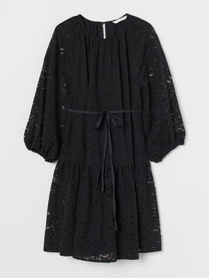 Сукня для вагітних чорна з візерунком | 5801294