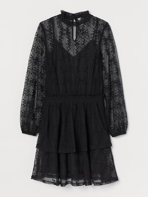 Сукня чорна з вишивкою | 5801364