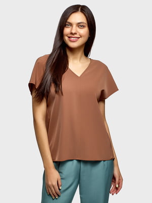 Блуза коричневая | 5802125