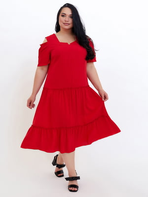 Платье красное | 5801889