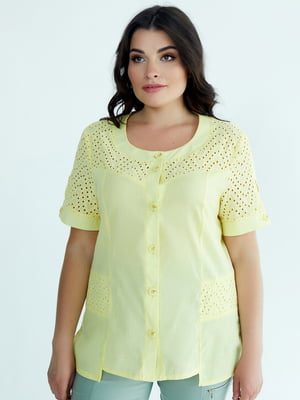 Блуза желтая | 5801914