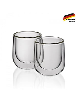 Набір склянок для еспресо з подвійними стінками (7 см) | 5807050