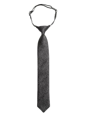 Краватка чорно-срібляста | 5806024