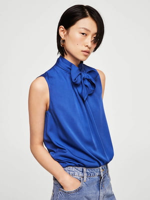 Блуза синяя | 5808616