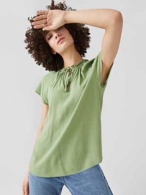 Блуза зеленая | 5808724