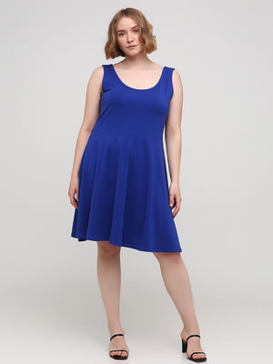 Сукня А-силуету синя | 5808751