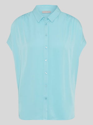 Блуза блакитна | 5808875