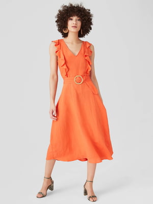 Платье оранжевое | 5809027