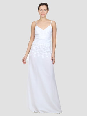 Сукня біла з візерунком | 5793705