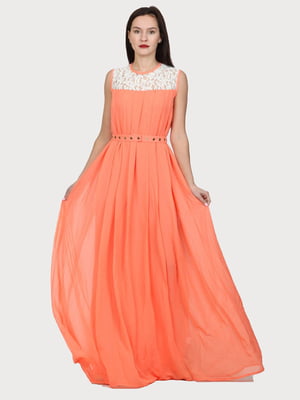 Платье персикового цвета | 5797357