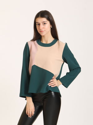 Блуза комбінованого кольору | 5811050