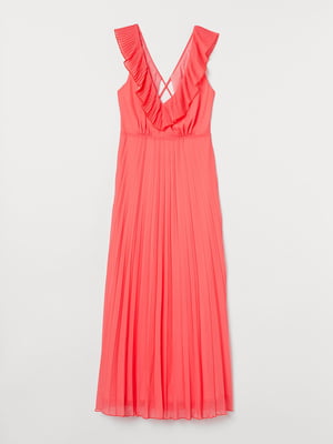 Платье кораллового цвета | 5818653