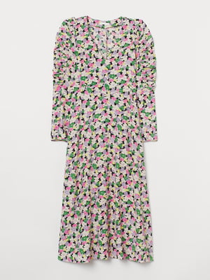 Сукня кремового кольору в квітковий принт | 5818857