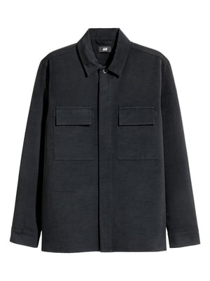 Куртка-рубашка черная | 5820377