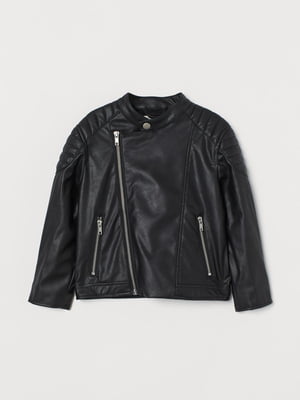 Куртка-косуха чорна | 5820391